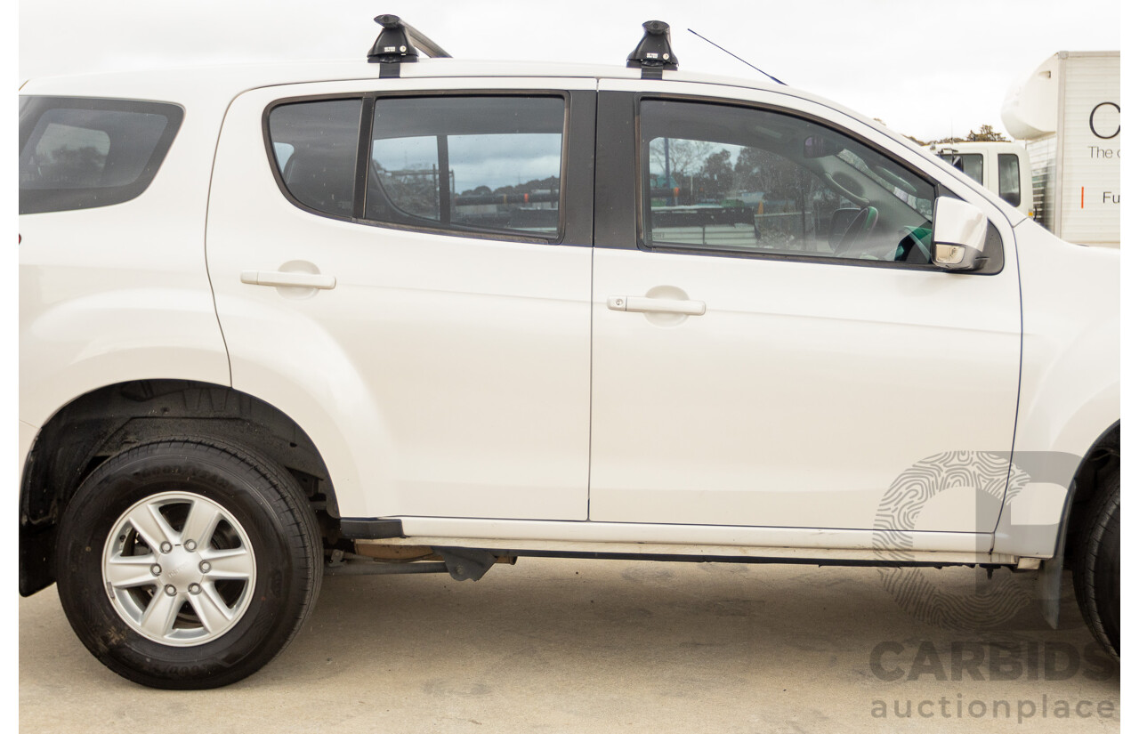 1/2014 Isuzu MU-X LS-M UC 4d Wagon White Turbo Diesel 3.0L - 7 seats