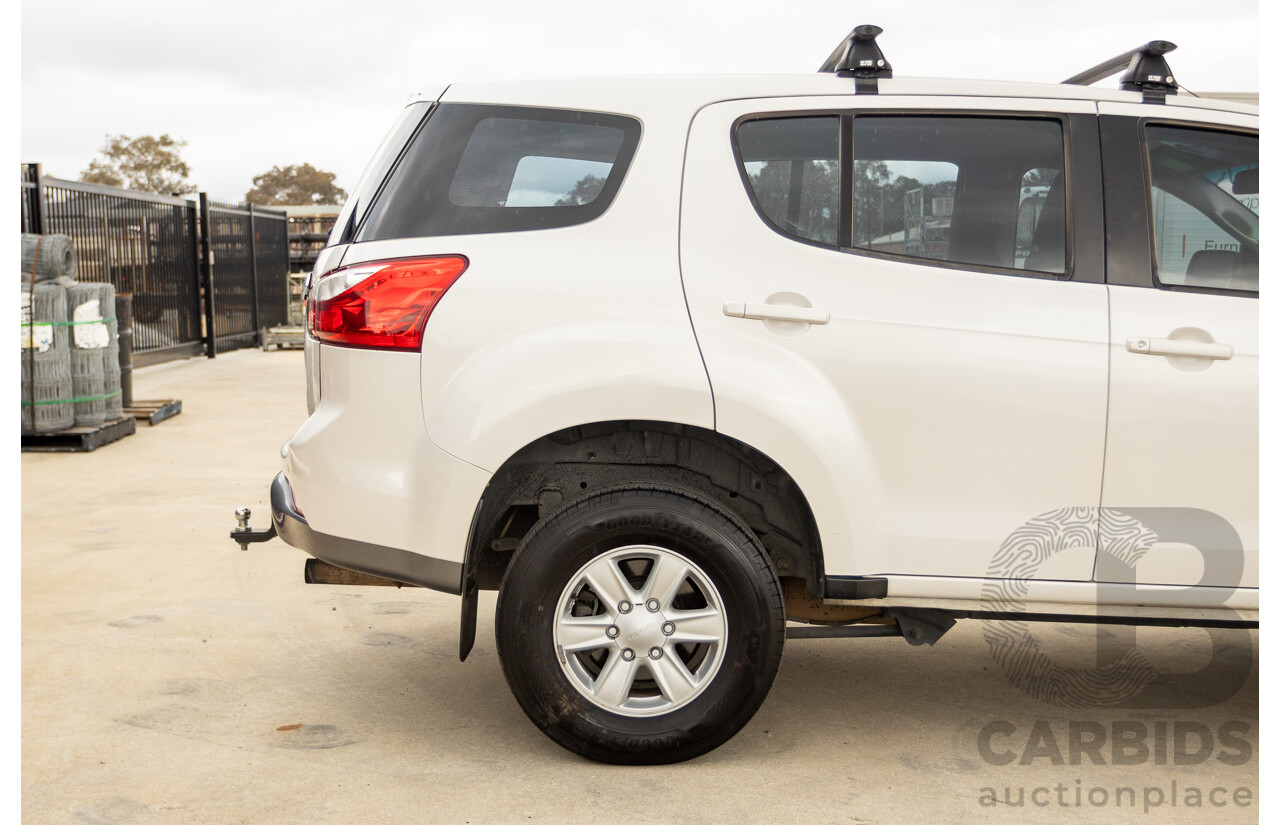 1/2014 Isuzu MU-X LS-M UC 4d Wagon White Turbo Diesel 3.0L - 7 seats