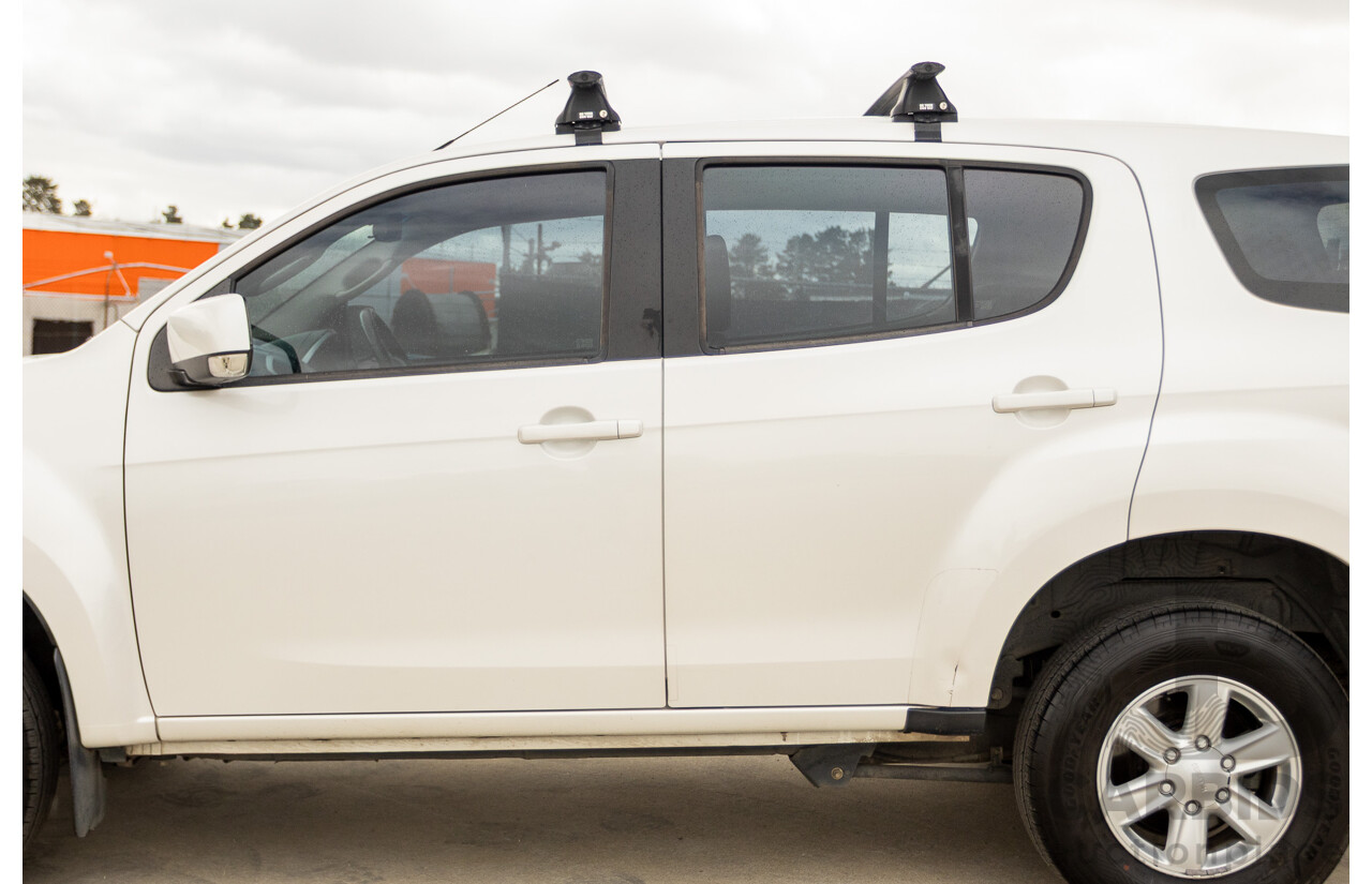 1/2014 Isuzu MU-X LS-M UC 4d Wagon White Turbo Diesel 3.0L - 7 seats