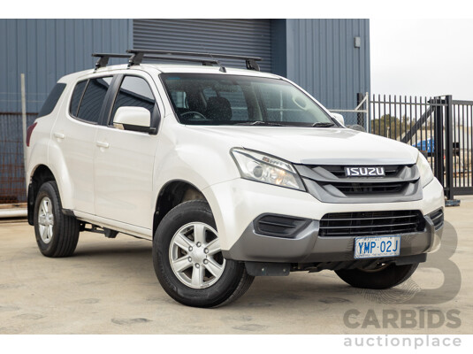 1/2014 Isuzu MU-X LS-M UC 4d Wagon White Turbo Diesel 3.0L - 7 seats