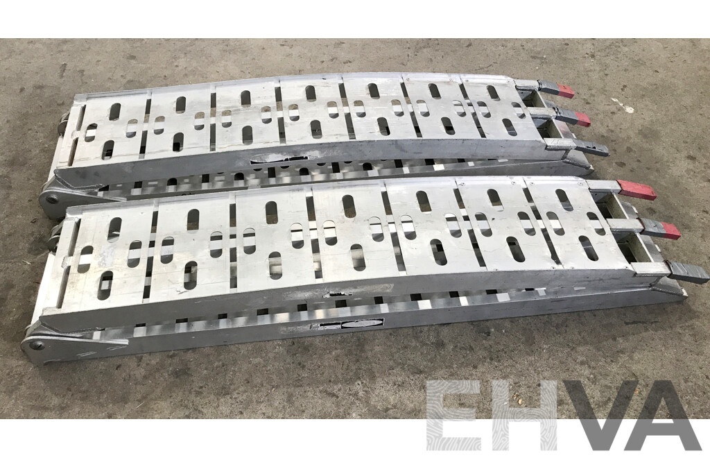 Pair of Aluminium Folding Ramps