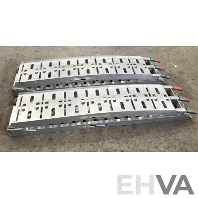 Pair of Aluminium Folding Ramps