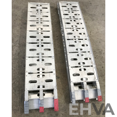 Pair of Aluminium Folding Ramps