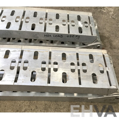 Pair of Aluminium Folding Ramps