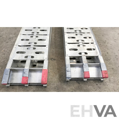 Pair of Aluminium Folding Ramps