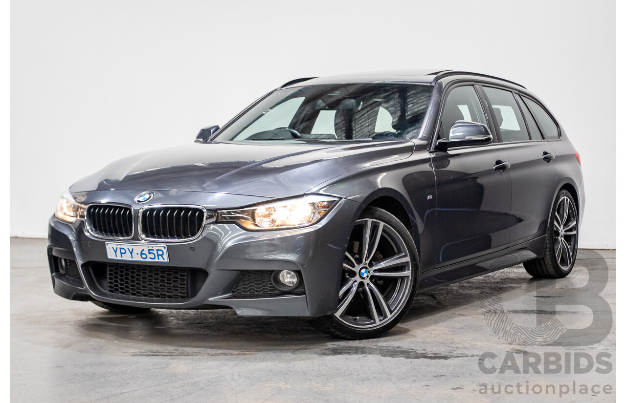 04/2015 BMW 318d M-Sport Touring F31 MY15 4D Wagon Mineral Grey Metallic Turbo 2.0L Diesel
