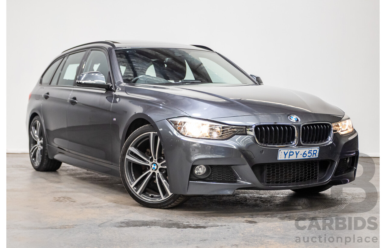 04/2015 BMW 318d M-Sport Touring F31 MY15 4D Wagon Mineral Grey Metallic Turbo 2.0L Diesel