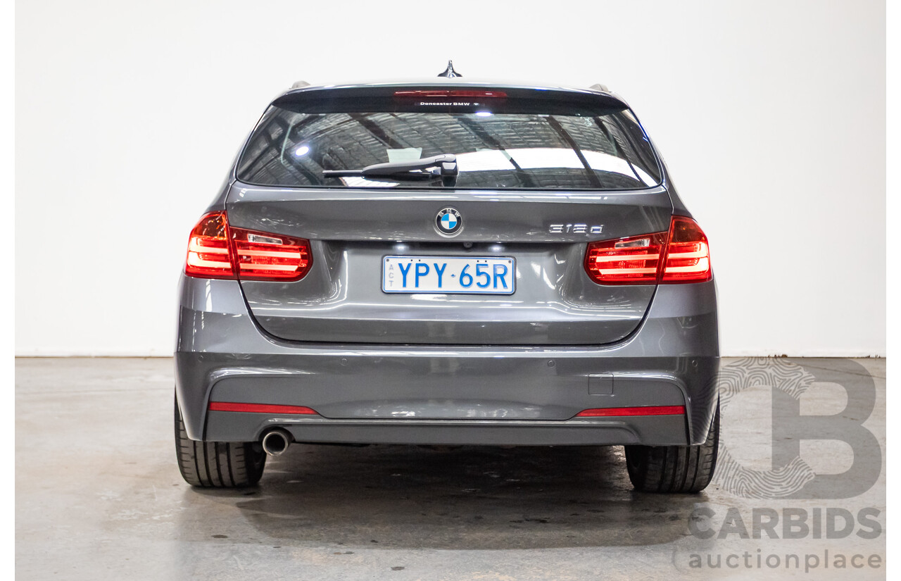 04/2015 BMW 318d M-Sport Touring F31 MY15 4D Wagon Mineral Grey Metallic Turbo 2.0L Diesel