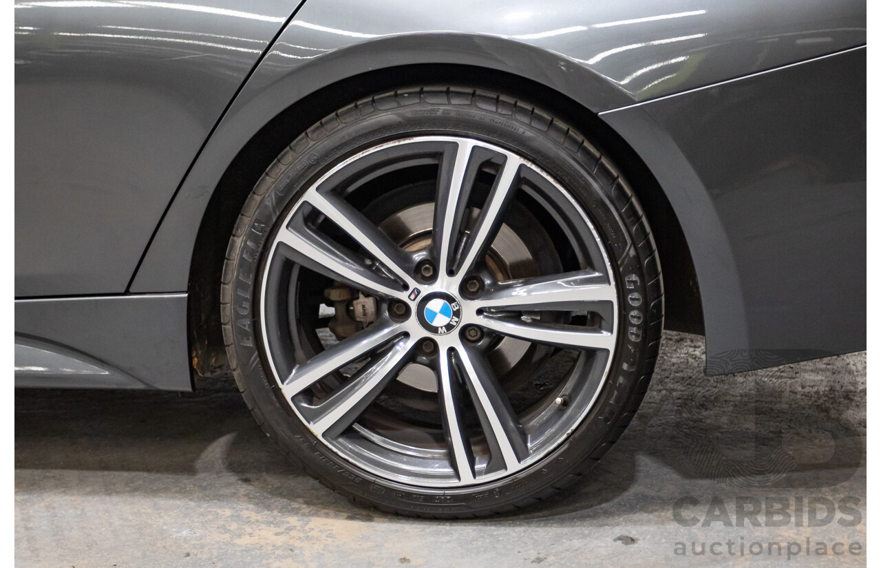 04/2015 BMW 318d M-Sport Touring F31 MY15 4D Wagon Mineral Grey Metallic Turbo 2.0L Diesel