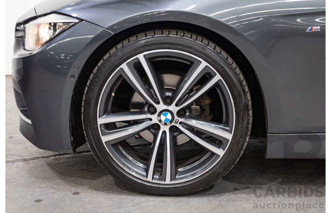 04/2015 BMW 318d M-Sport Touring F31 MY15 4D Wagon Mineral Grey Metallic Turbo 2.0L Diesel