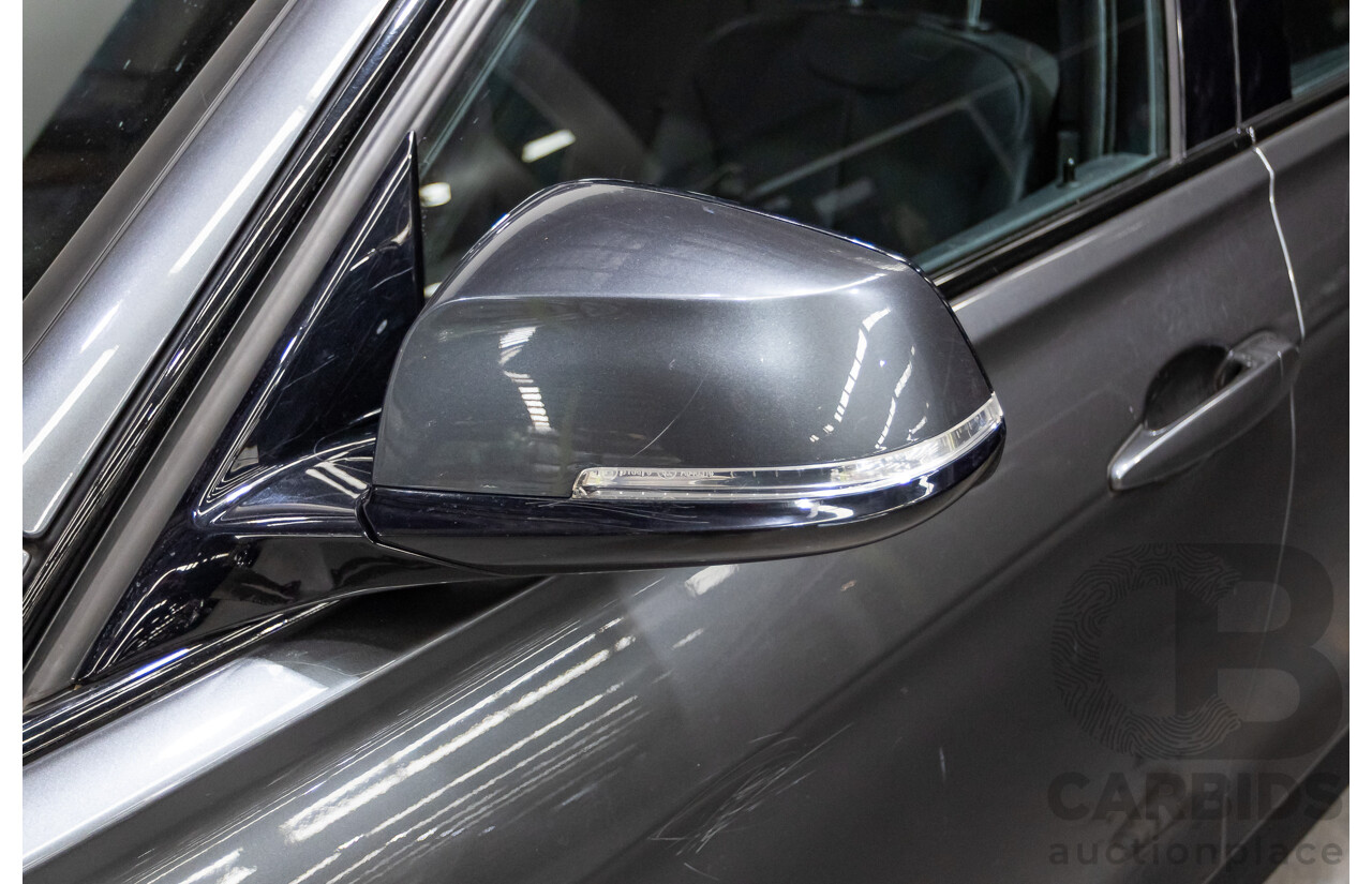 04/2015 BMW 318d M-Sport Touring F31 MY15 4D Wagon Mineral Grey Metallic Turbo 2.0L Diesel