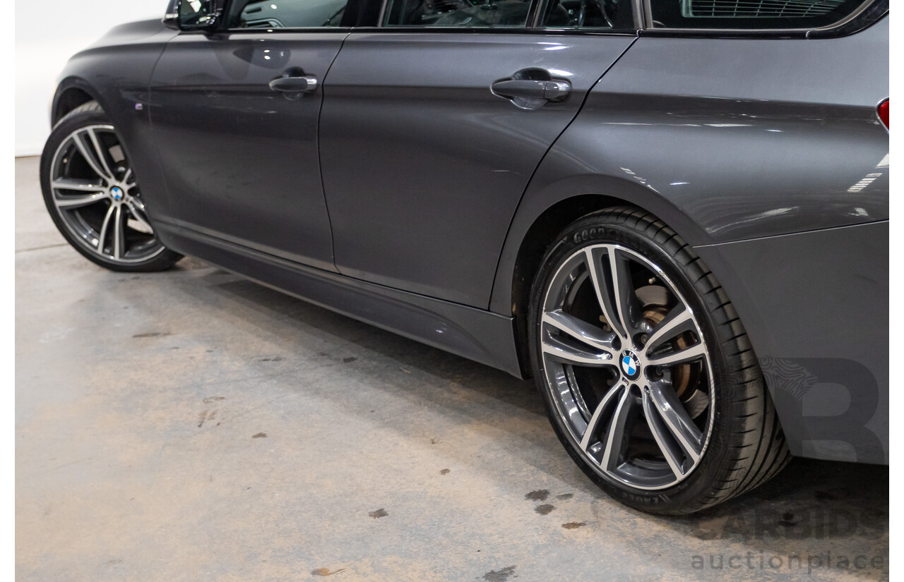 04/2015 BMW 318d M-Sport Touring F31 MY15 4D Wagon Mineral Grey Metallic Turbo 2.0L Diesel