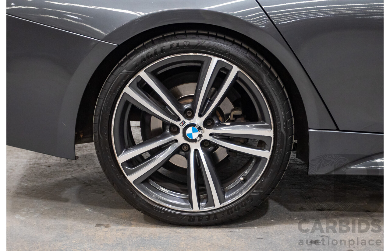 04/2015 BMW 318d M-Sport Touring F31 MY15 4D Wagon Mineral Grey Metallic Turbo 2.0L Diesel