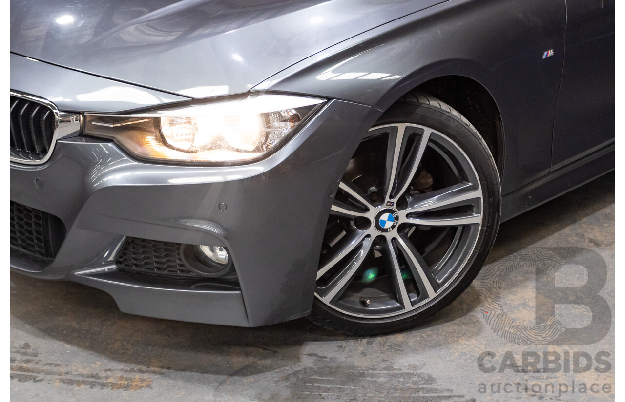 04/2015 BMW 318d M-Sport Touring F31 MY15 4D Wagon Mineral Grey Metallic Turbo 2.0L Diesel