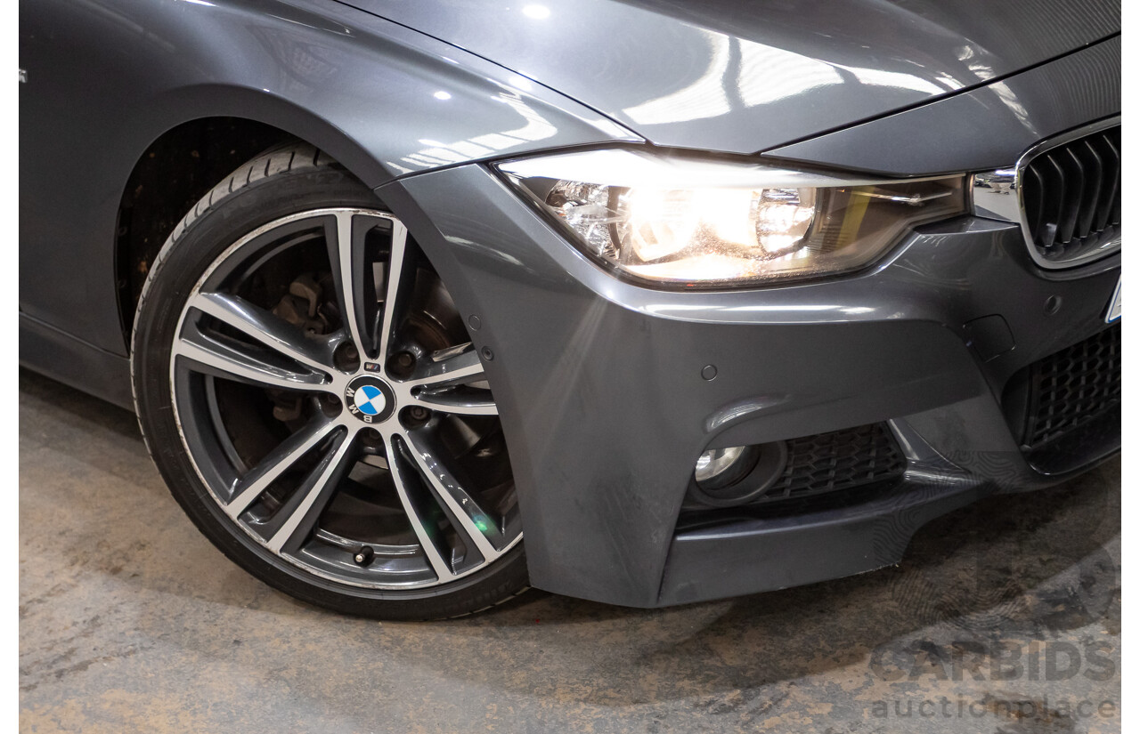 04/2015 BMW 318d M-Sport Touring F31 MY15 4D Wagon Mineral Grey Metallic Turbo 2.0L Diesel