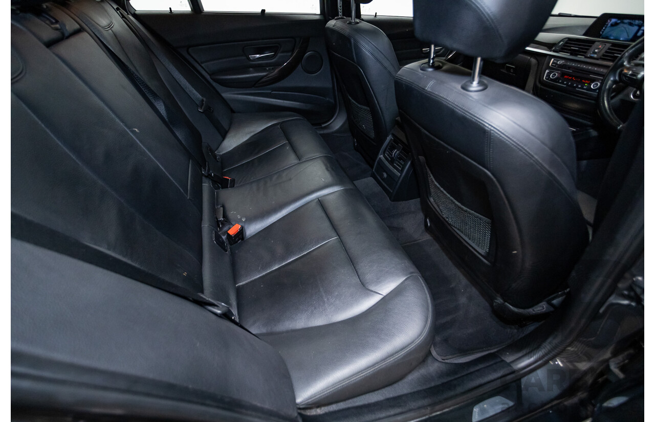 04/2015 BMW 318d M-Sport Touring F31 MY15 4D Wagon Mineral Grey Metallic Turbo 2.0L Diesel