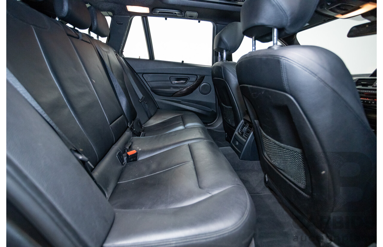 04/2015 BMW 318d M-Sport Touring F31 MY15 4D Wagon Mineral Grey Metallic Turbo 2.0L Diesel