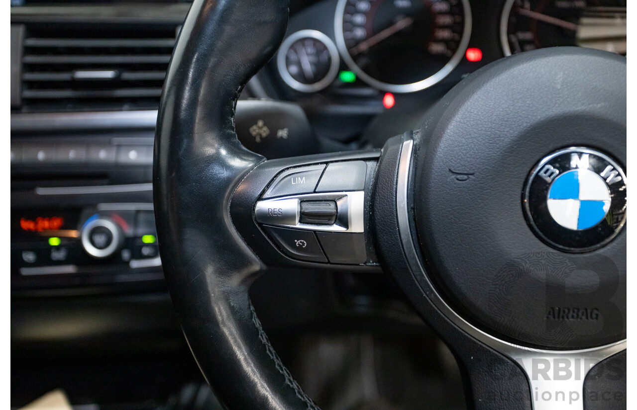 04/2015 BMW 318d M-Sport Touring F31 MY15 4D Wagon Mineral Grey Metallic Turbo 2.0L Diesel