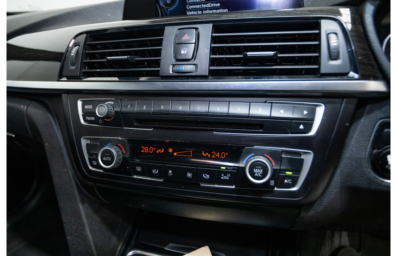 04/2015 BMW 318d M-Sport Touring F31 MY15 4D Wagon Mineral Grey Metallic Turbo 2.0L Diesel