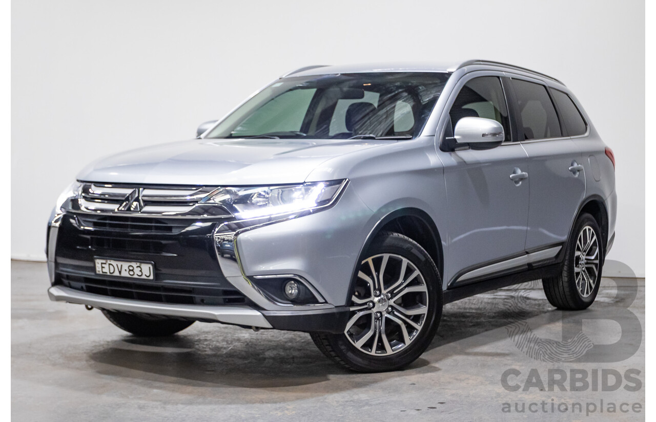 03/2016 Mitsubishi Outlander LS (AWD) ZK MY16 4d Wagon Cool Silver Metallic 2.4L