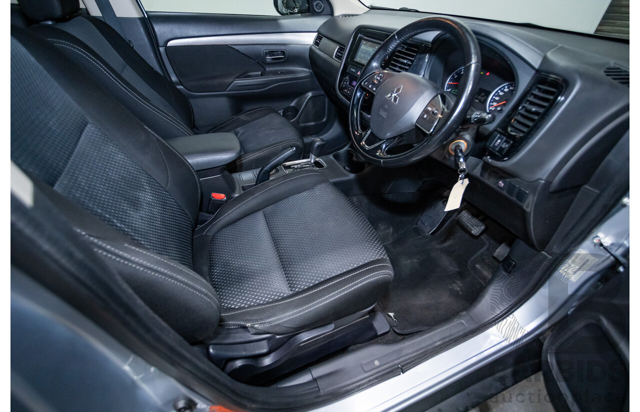 03/2016 Mitsubishi Outlander LS (AWD) ZK MY16 4d Wagon Cool Silver Metallic 2.4L