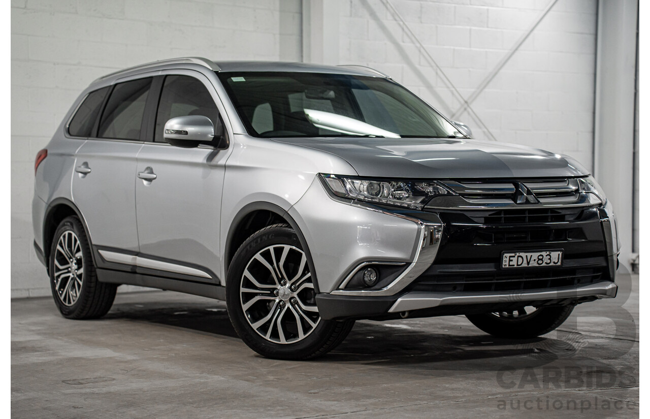 03/2016 Mitsubishi Outlander LS (AWD) ZK MY16 4d Wagon Cool Silver Metallic 2.4L