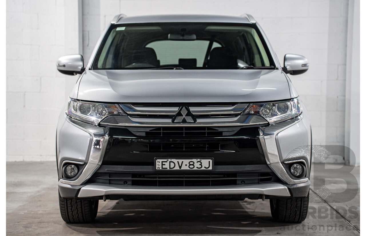 03/2016 Mitsubishi Outlander LS (AWD) ZK MY16 4d Wagon Cool Silver Metallic 2.4L