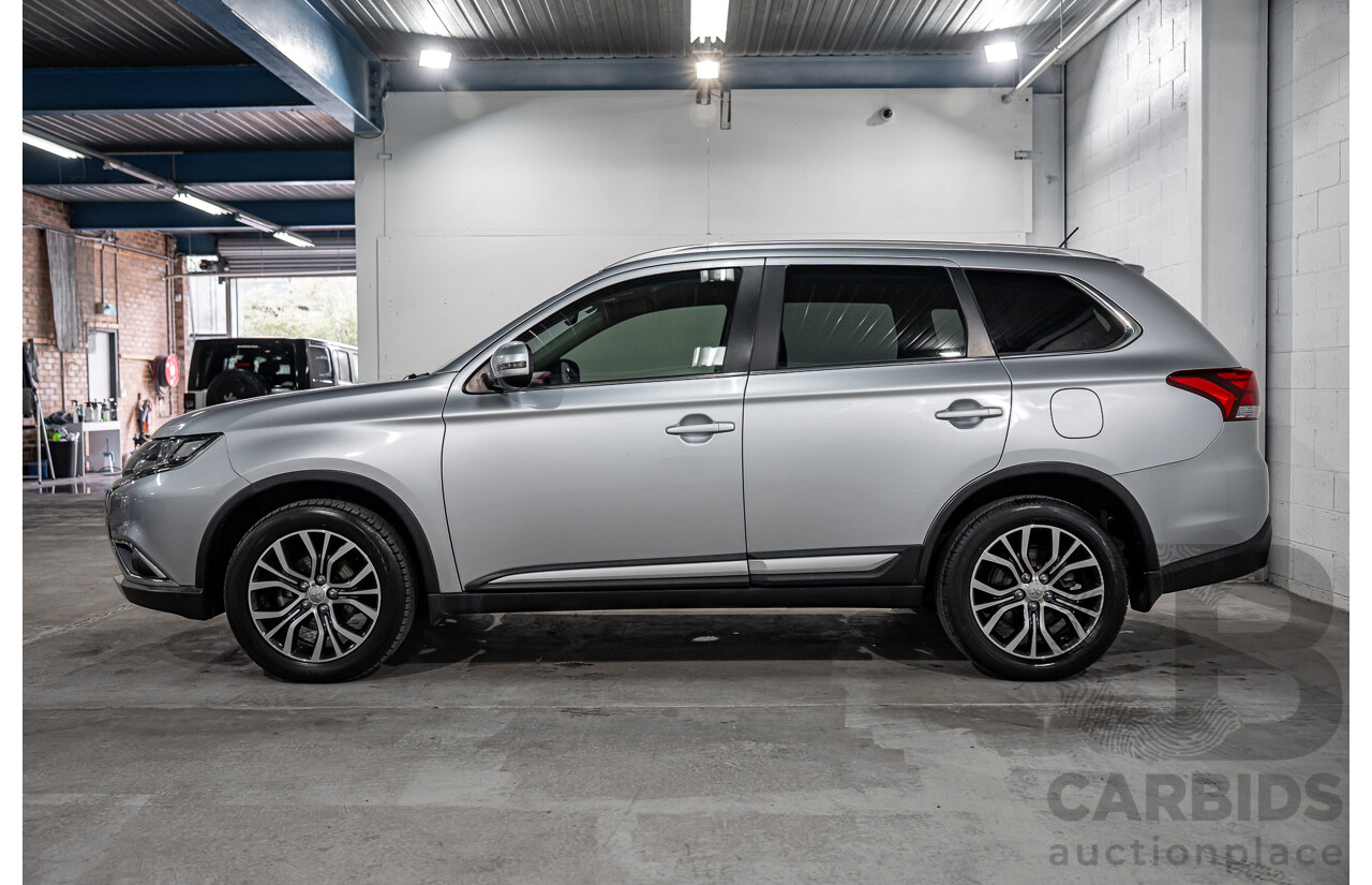 03/2016 Mitsubishi Outlander LS (AWD) ZK MY16 4d Wagon Cool Silver Metallic 2.4L