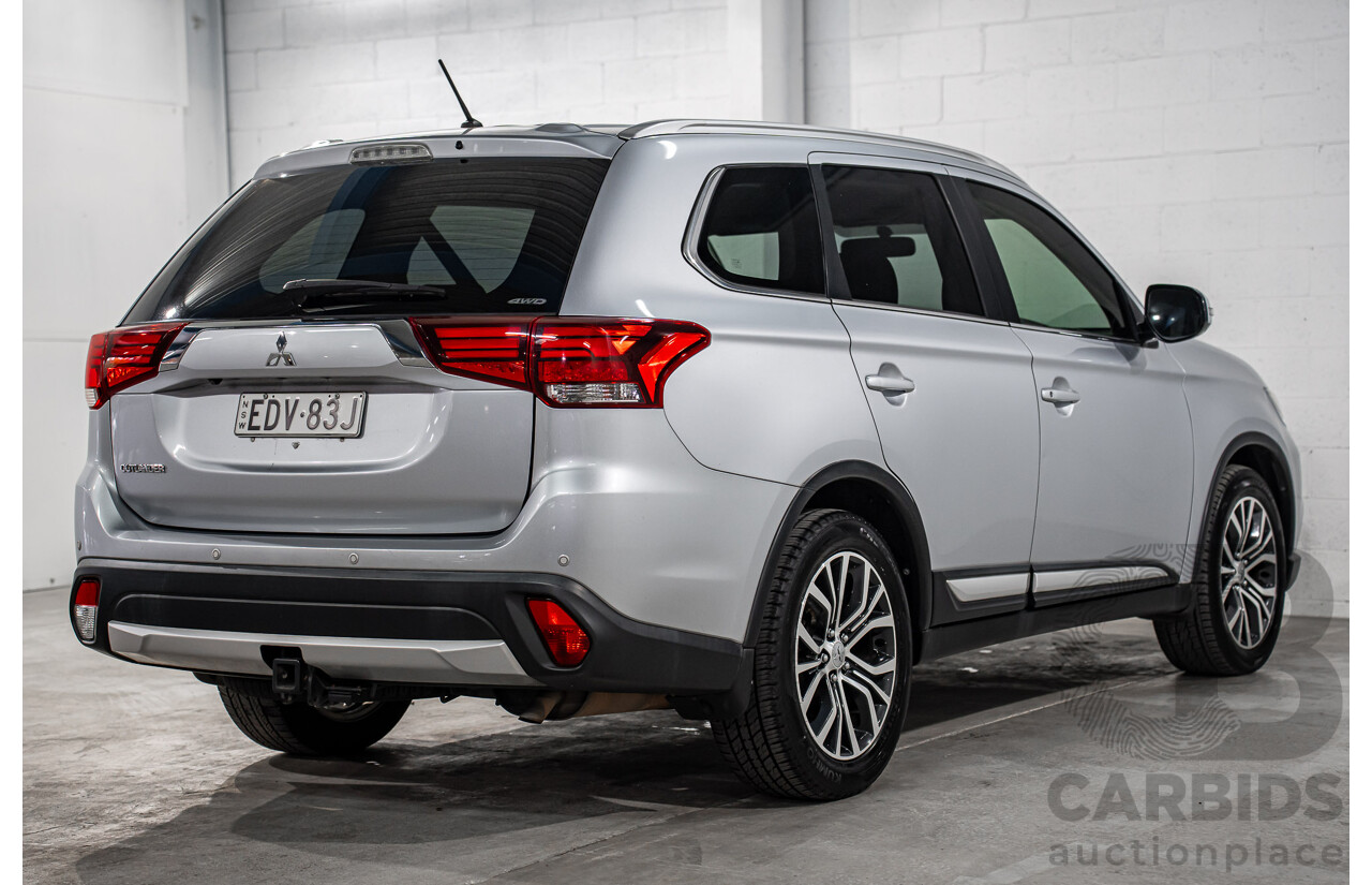 03/2016 Mitsubishi Outlander LS (AWD) ZK MY16 4d Wagon Cool Silver Metallic 2.4L