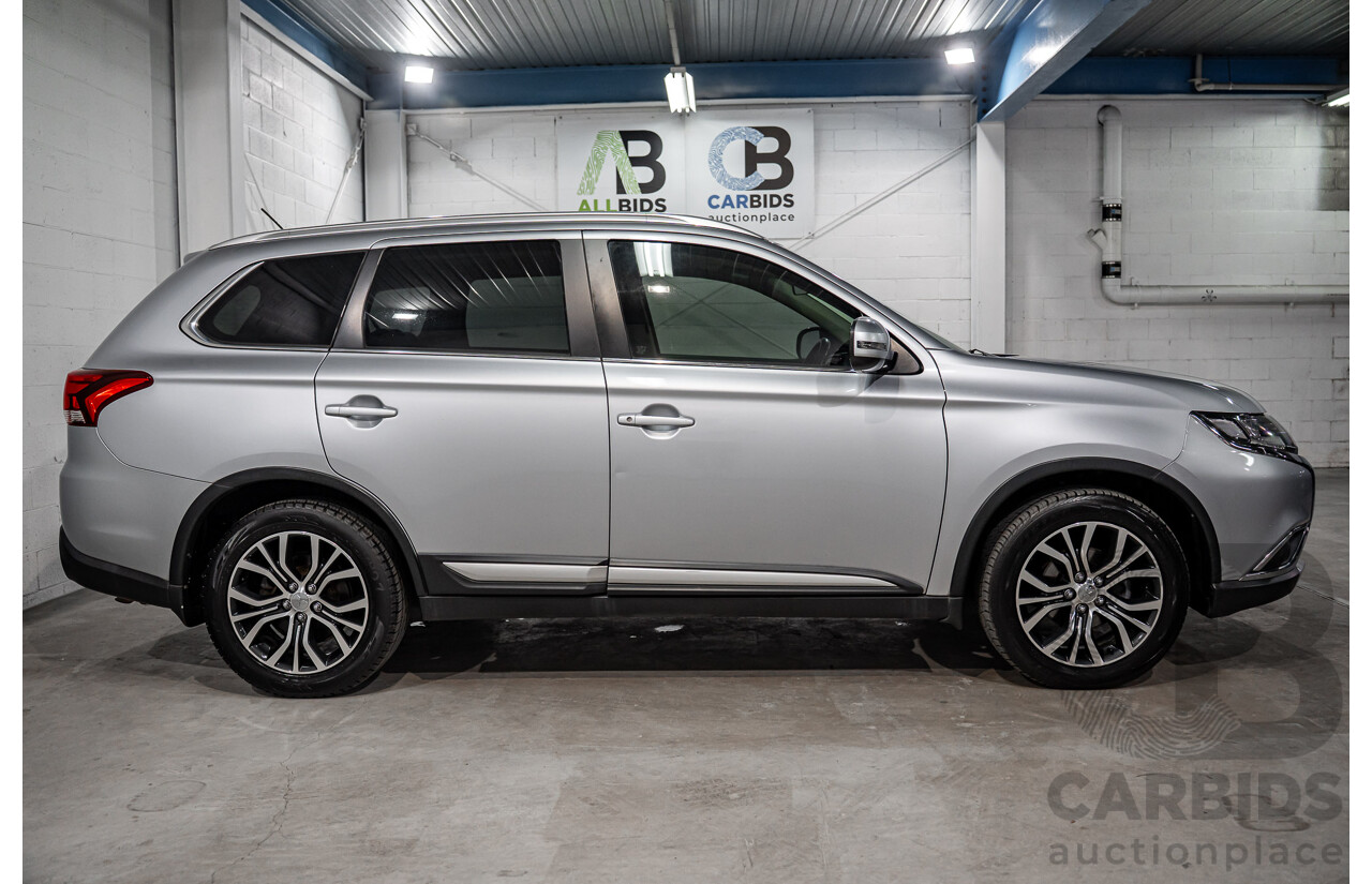 03/2016 Mitsubishi Outlander LS (AWD) ZK MY16 4d Wagon Cool Silver Metallic 2.4L