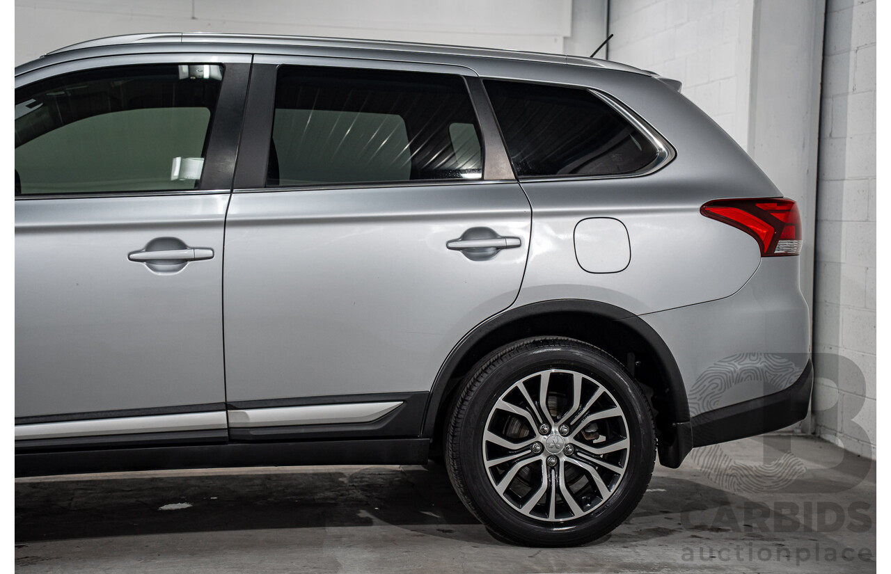 03/2016 Mitsubishi Outlander LS (AWD) ZK MY16 4d Wagon Cool Silver Metallic 2.4L
