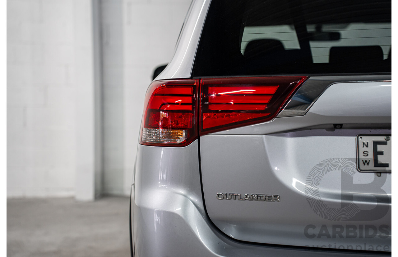 03/2016 Mitsubishi Outlander LS (AWD) ZK MY16 4d Wagon Cool Silver Metallic 2.4L