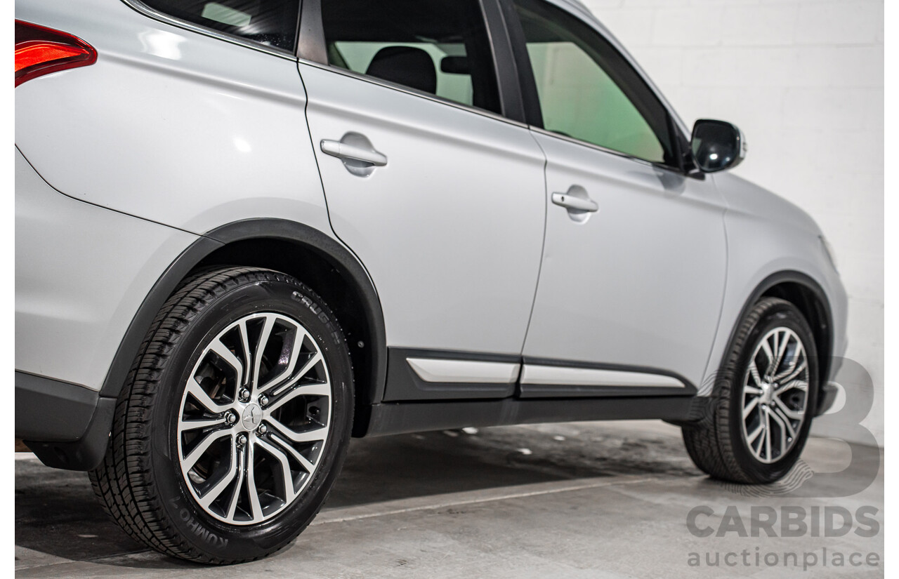 03/2016 Mitsubishi Outlander LS (AWD) ZK MY16 4d Wagon Cool Silver Metallic 2.4L