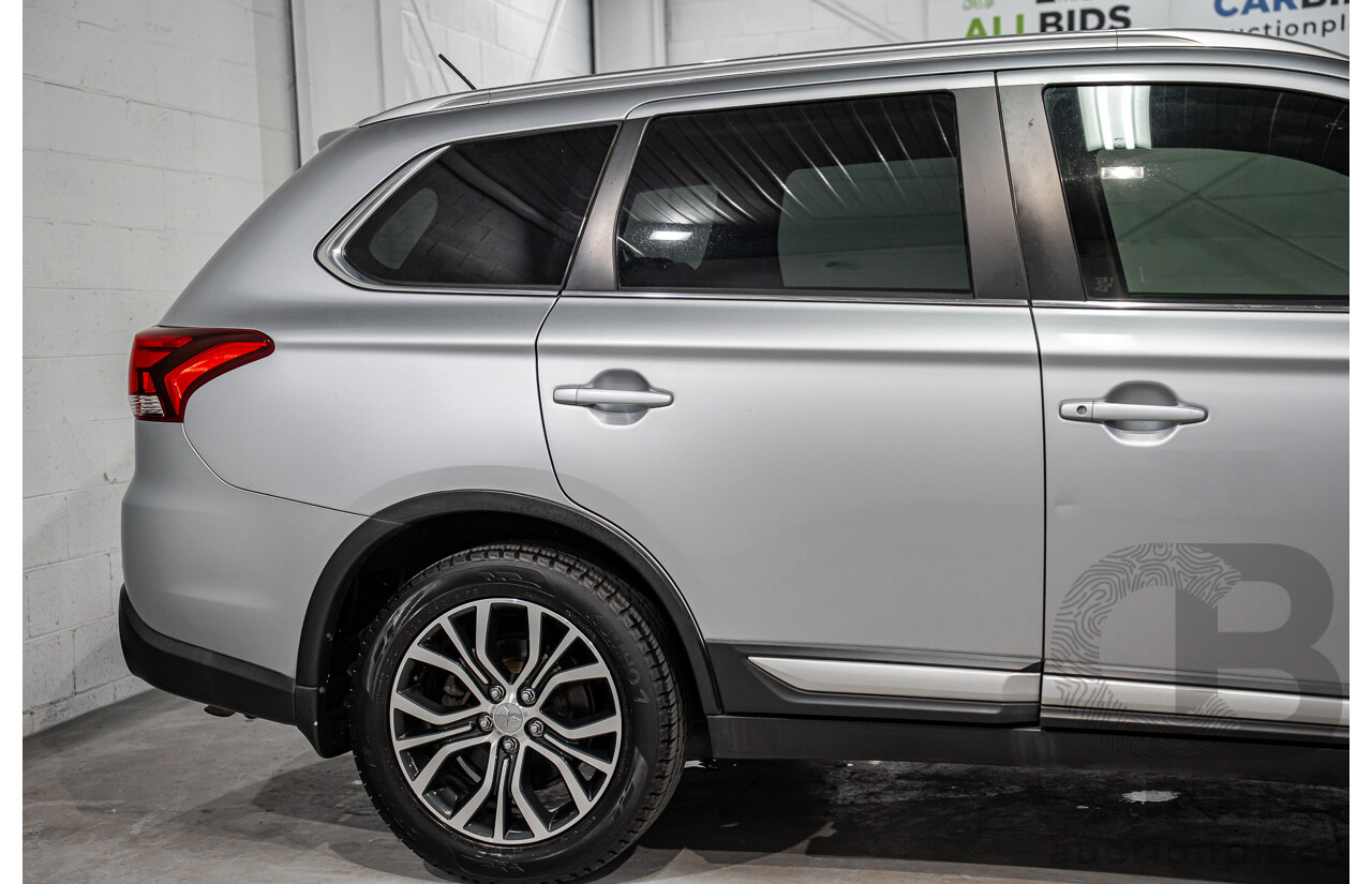 03/2016 Mitsubishi Outlander LS (AWD) ZK MY16 4d Wagon Cool Silver Metallic 2.4L