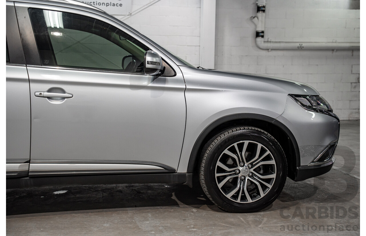 03/2016 Mitsubishi Outlander LS (AWD) ZK MY16 4d Wagon Cool Silver Metallic 2.4L