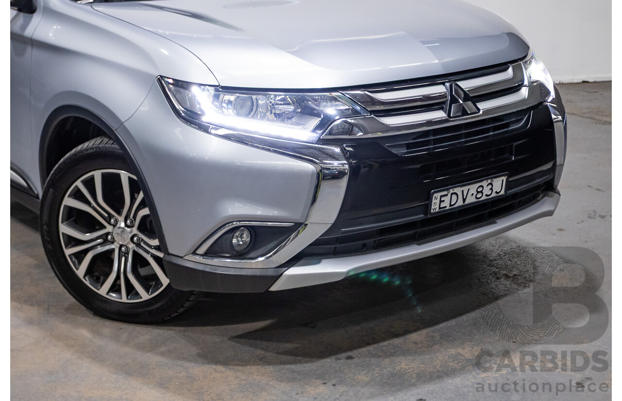 03/2016 Mitsubishi Outlander LS (AWD) ZK MY16 4d Wagon Cool Silver Metallic 2.4L
