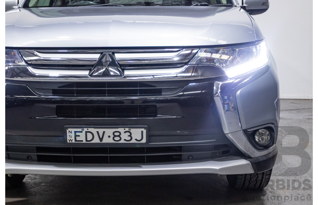 03/2016 Mitsubishi Outlander LS (AWD) ZK MY16 4d Wagon Cool Silver Metallic 2.4L