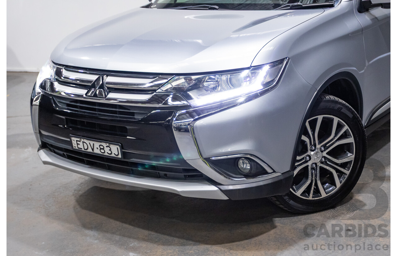 03/2016 Mitsubishi Outlander LS (AWD) ZK MY16 4d Wagon Cool Silver Metallic 2.4L