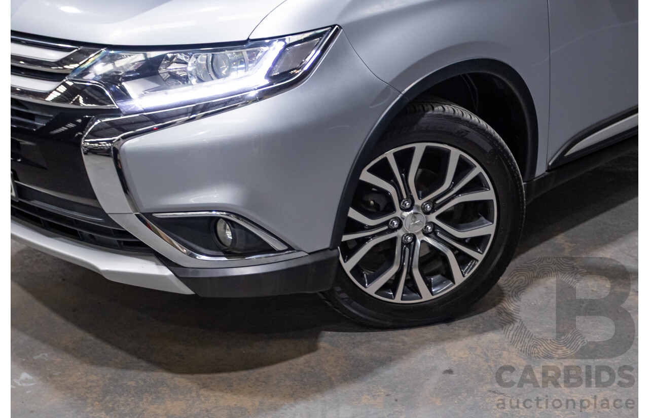 03/2016 Mitsubishi Outlander LS (AWD) ZK MY16 4d Wagon Cool Silver Metallic 2.4L