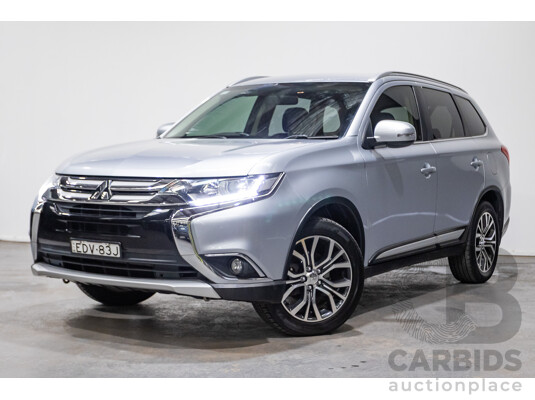 03/2016 Mitsubishi Outlander LS (AWD) ZK MY16 4d Wagon Cool Silver Metallic 2.4L