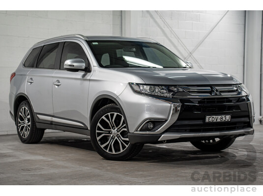 03/2016 Mitsubishi Outlander LS (AWD) ZK MY16 4d Wagon Cool Silver Metallic 2.4L