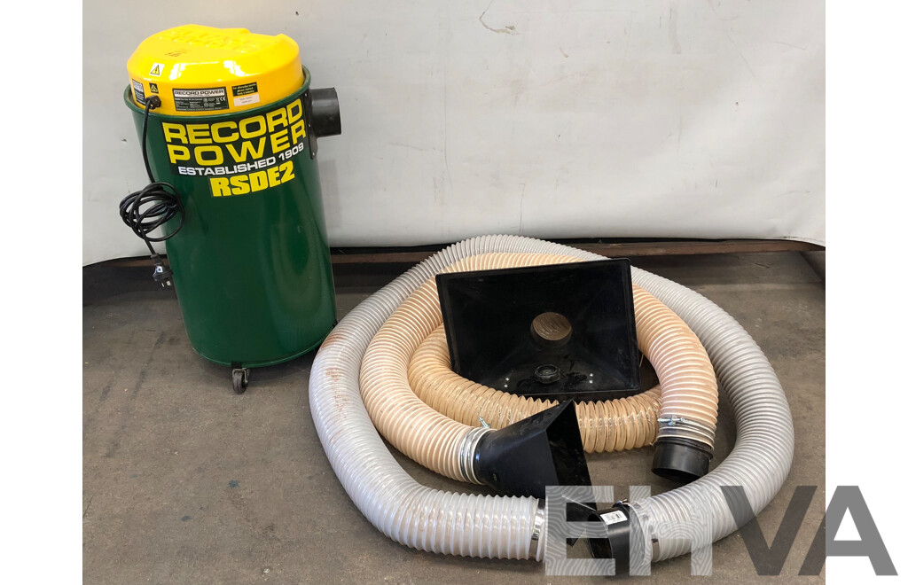 Record Power RSDE2 Fine Filter Dust Collection System