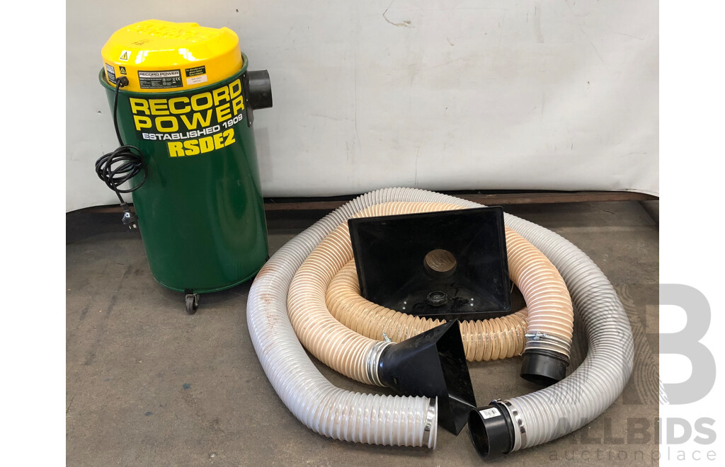 Record Power RSDE2 Fine Filter Dust Collection System
