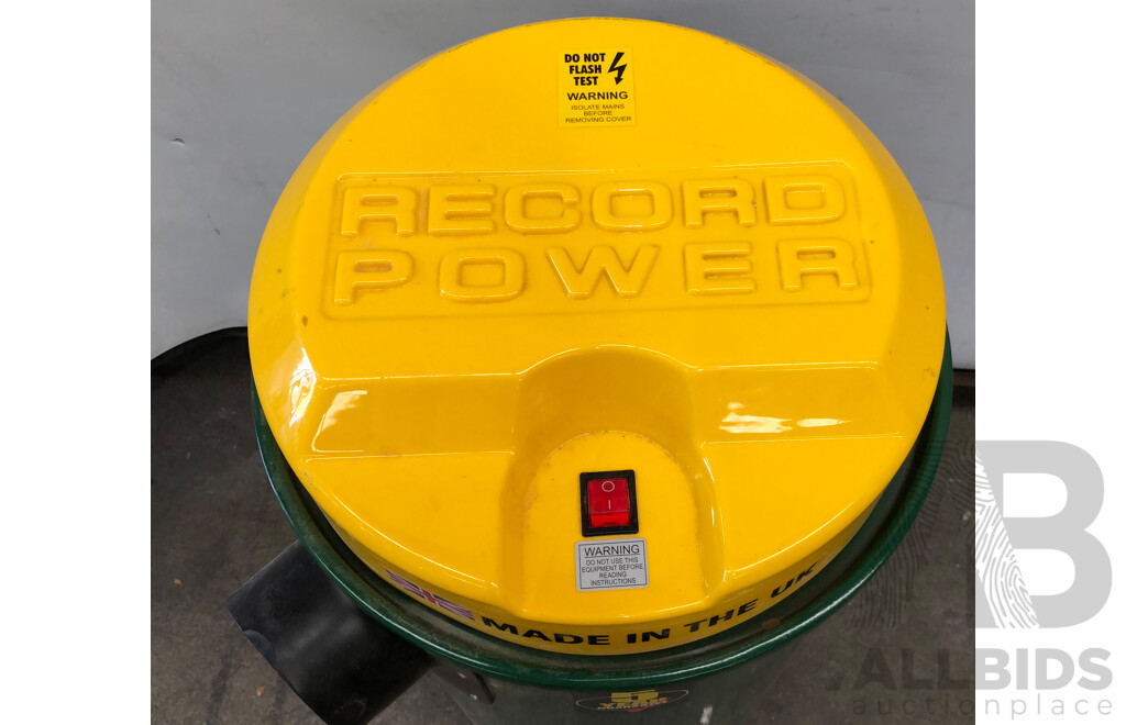 Record Power RSDE2 Fine Filter Dust Collection System