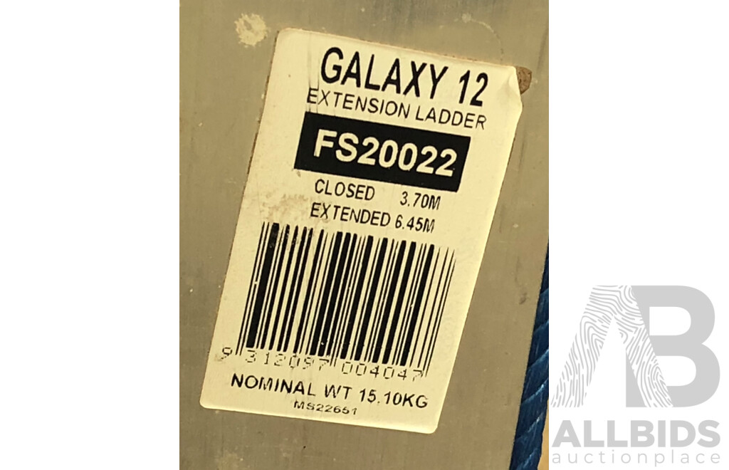 Bailey Galaxy 12 Extension Ladder