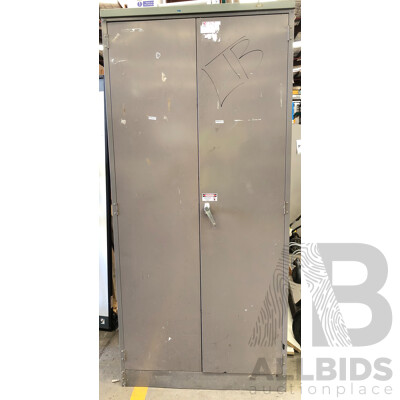 Metal Two Door Cabinet