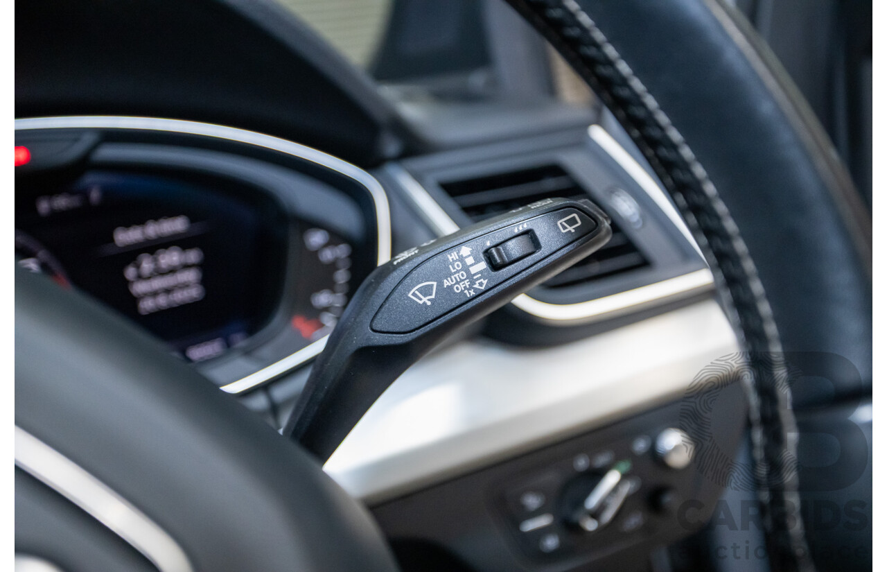 06/2018 Audi SQ5 3.0 TFSI Quattro (AWD) FY MY18 4d Wagon Florett Silver Metallic Turbo V6 3.0L