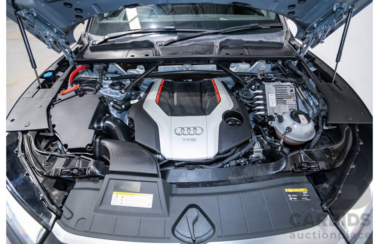 06/2018 Audi SQ5 3.0 TFSI Quattro (AWD) FY MY18 4d Wagon Florett Silver Metallic Turbo V6 3.0L