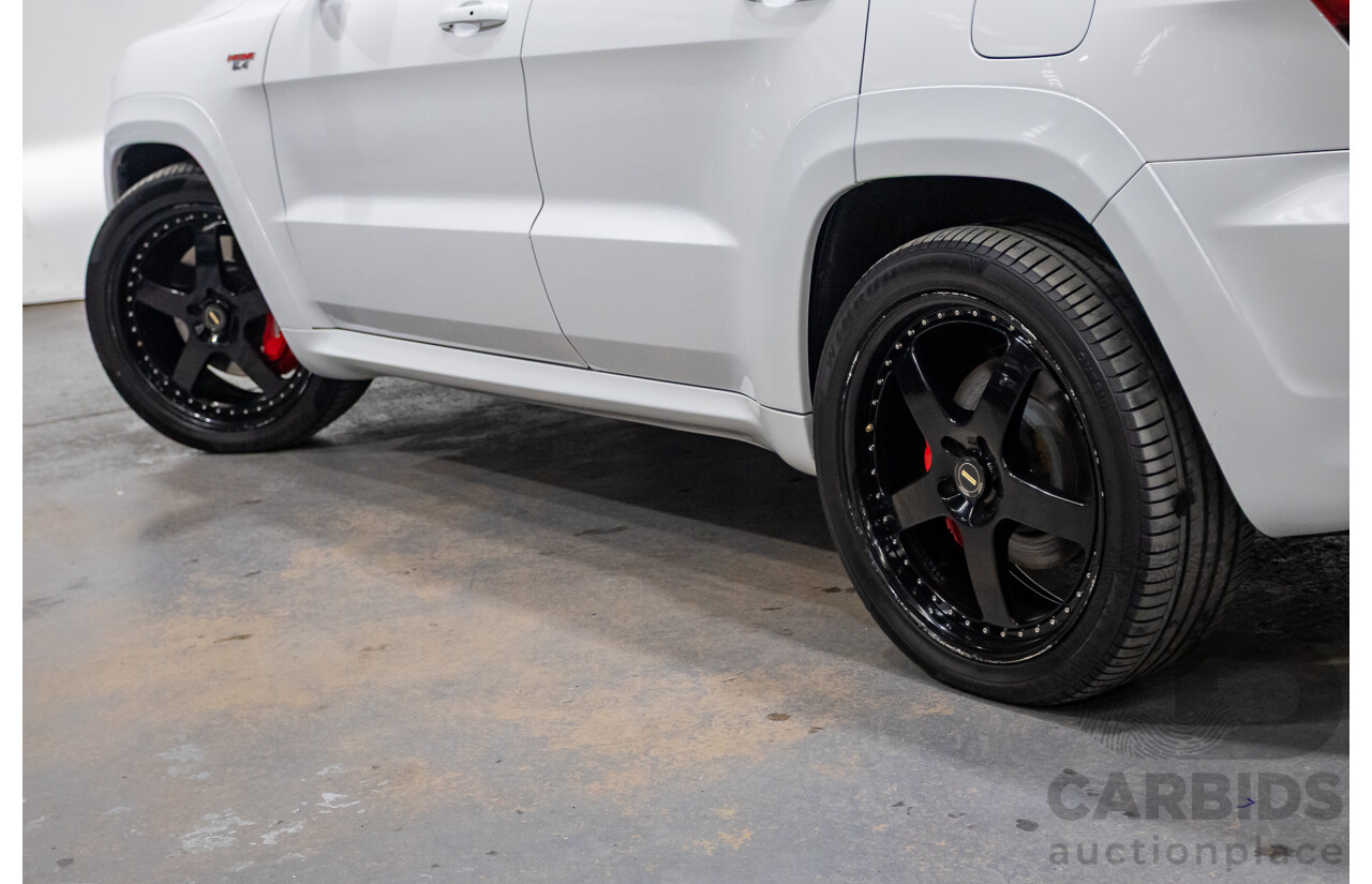 2/2016 Jeep Grand Cherokee SRT 8 (4x4) WK MY15 4d Wagon Bright White V8 6.4L