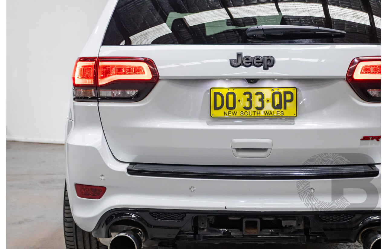 2/2016 Jeep Grand Cherokee SRT 8 (4x4) WK MY15 4d Wagon Bright White V8 6.4L